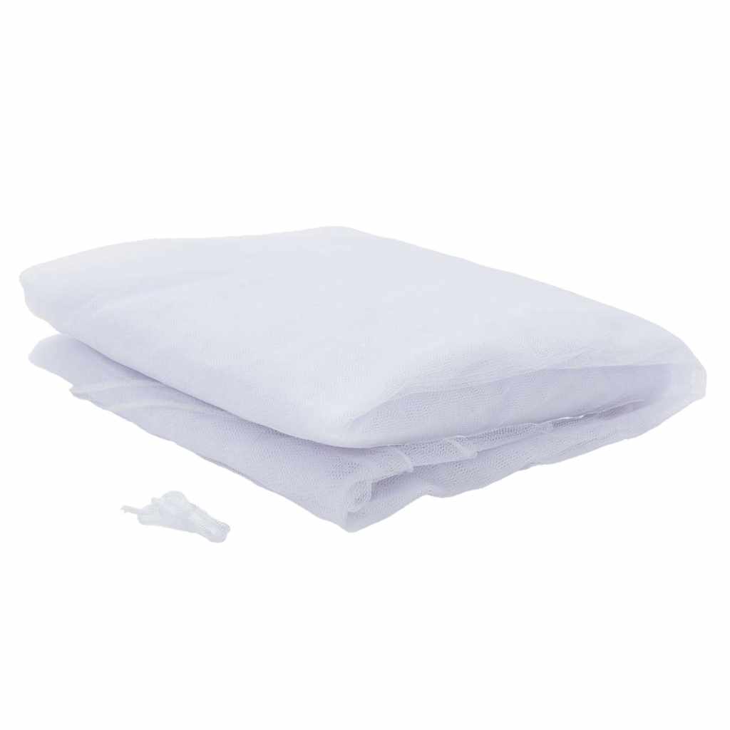 Zanzariera per gazebo Rettangolare 220 mesh Bianco Poliestere