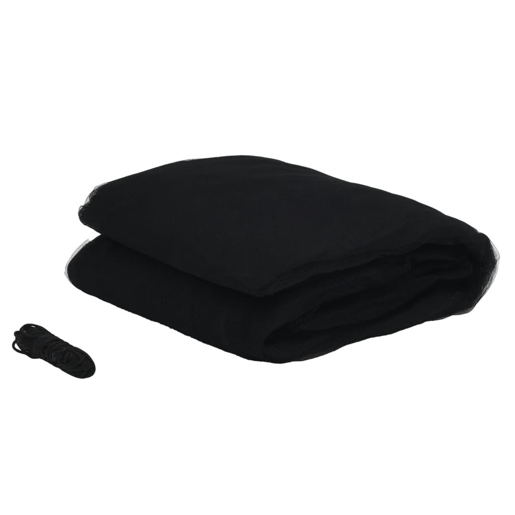 Zanzariera per Ombrellone 220 Rete Nera Φ300x230 cm