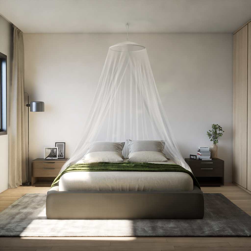Rete per zanzare per letto Forma A 156 mesh 1020 cm Poliestere