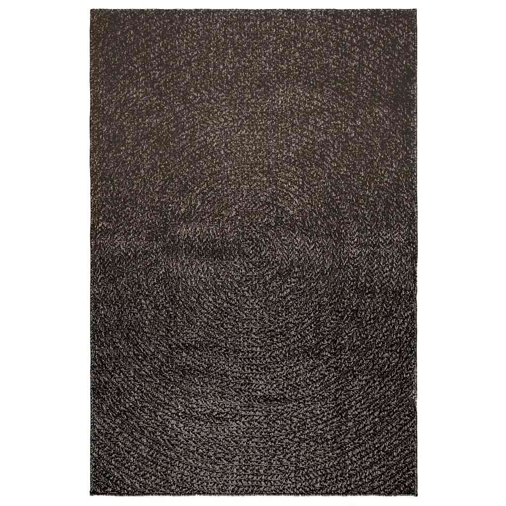 Tappeto ZIZUR Antracite 120x170 cm Aspetto Iuta Interni Esterni