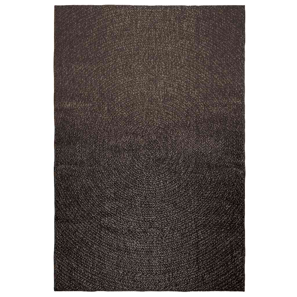Tappeto ZIZUR Antracite 160x230 cm Aspetto Iuta Interni Esterni