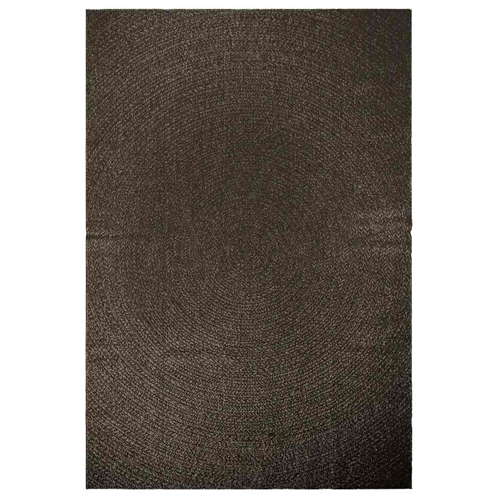 Tappeto ZIZUR Antracite 200x290 cm Aspetto Iuta Interni Esterni