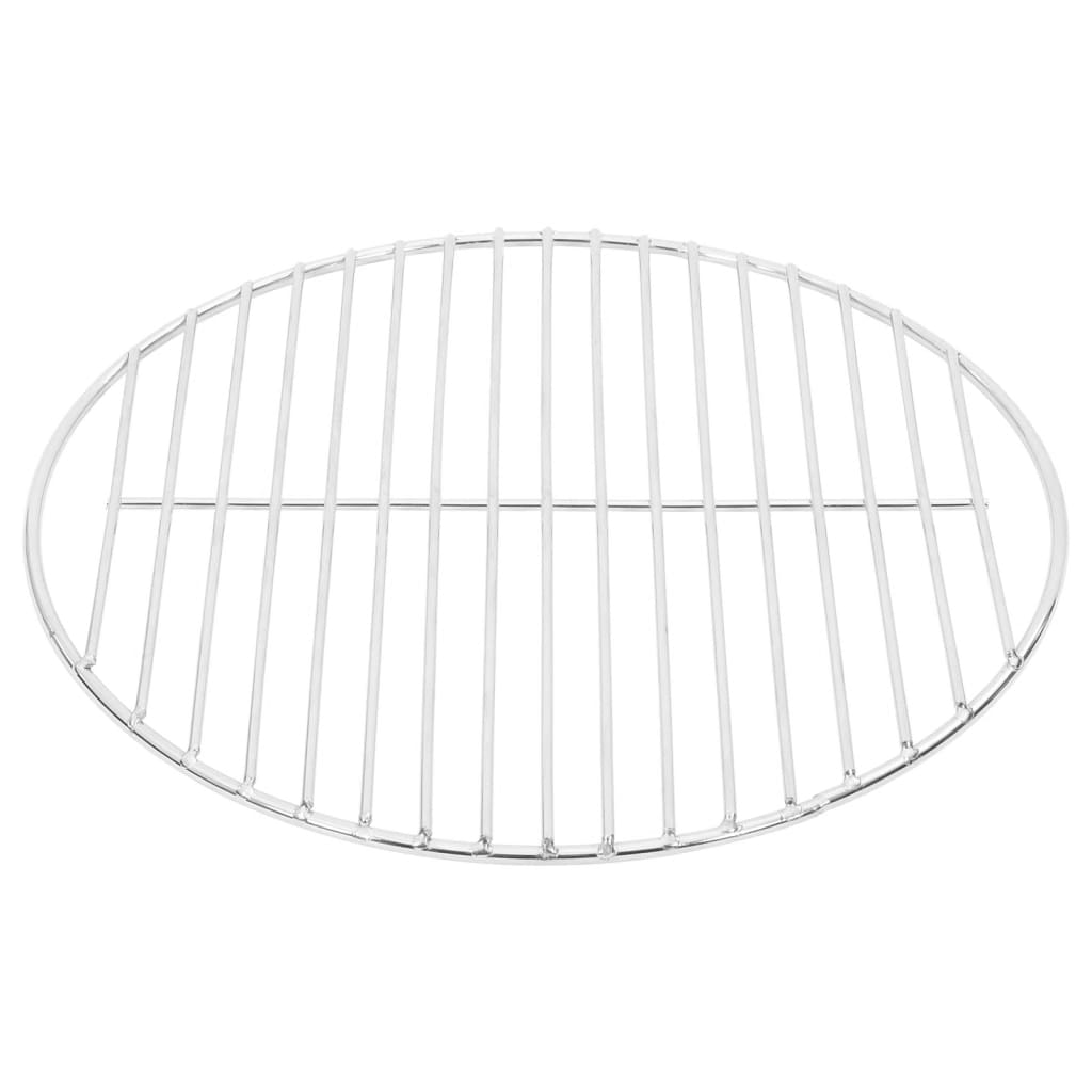 Griglia per Barbecue Rotonda Ø34,5 cm Acciaio Inossidabile 304