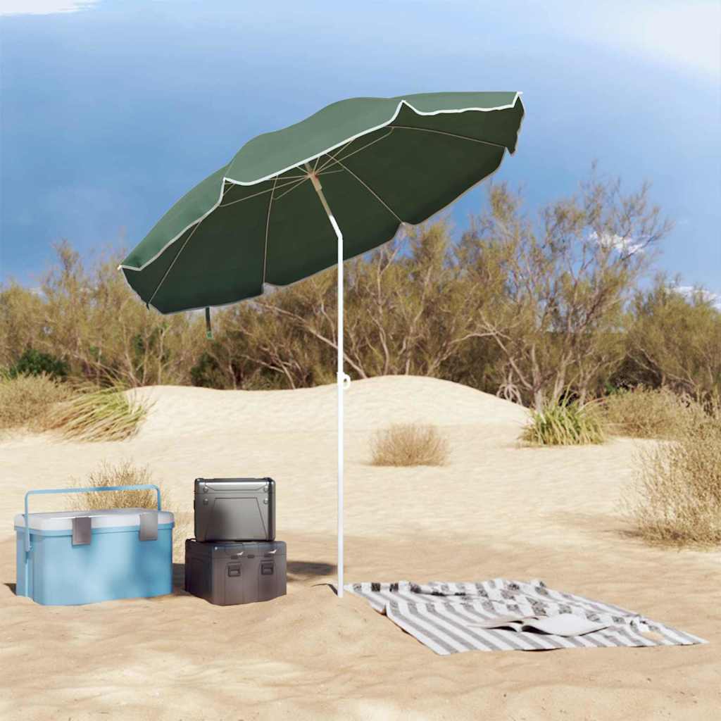 Ombrello da giardino Poliestere 170T Verde