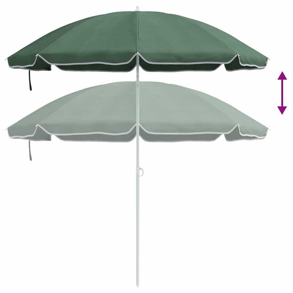 Ombrello da giardino Poliestere 170T Verde