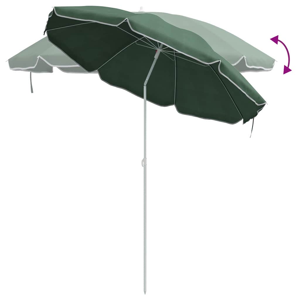 Ombrello da giardino Poliestere 170T Verde