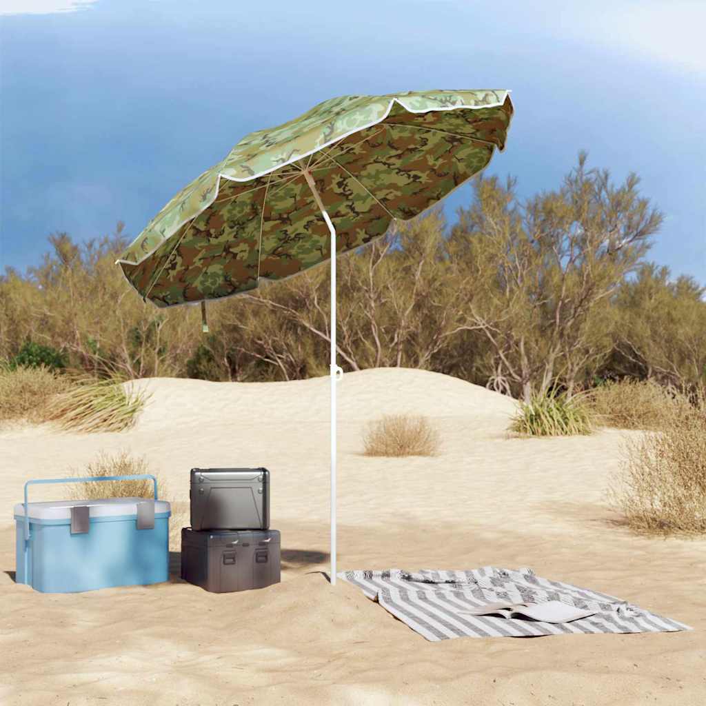 Ombrello da giardino 240 cm Poliestere 170T Mimetico