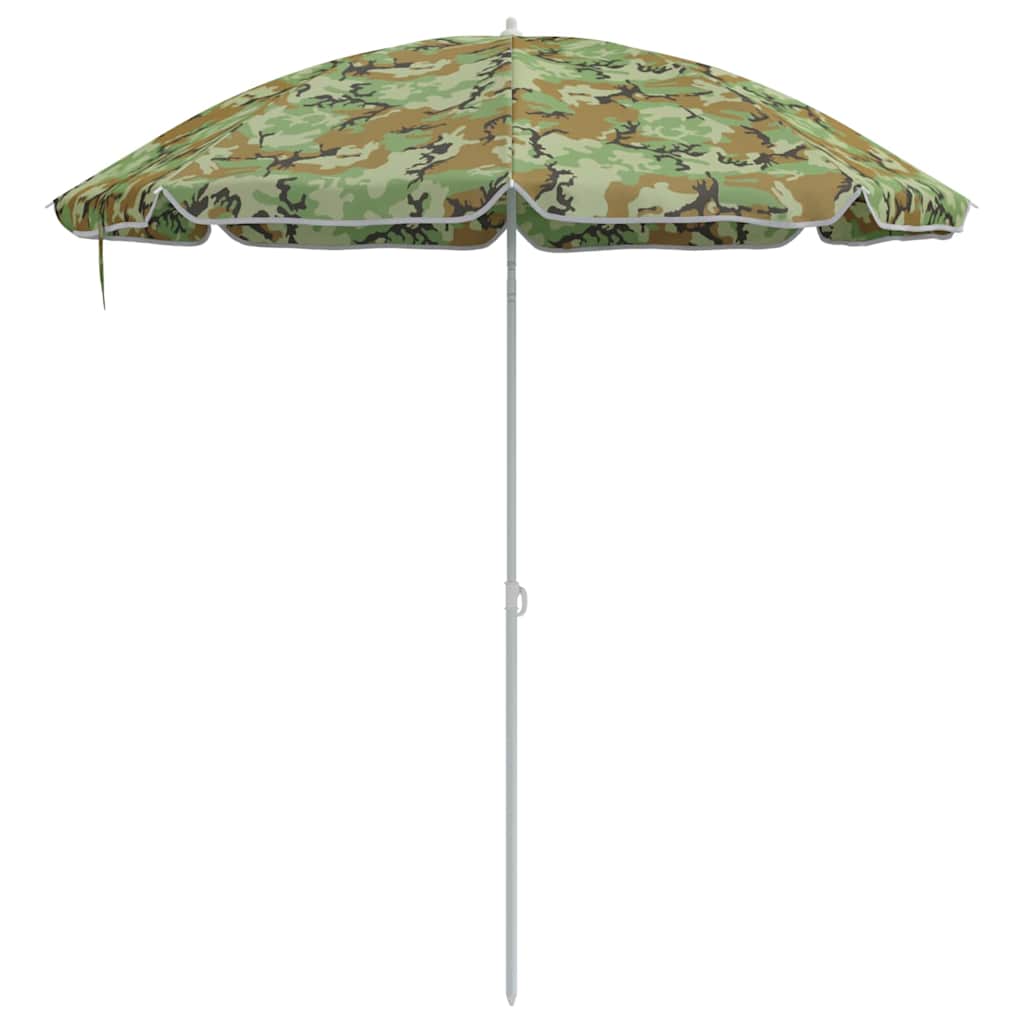 Ombrello da giardino 240 cm Poliestere 170T Mimetico
