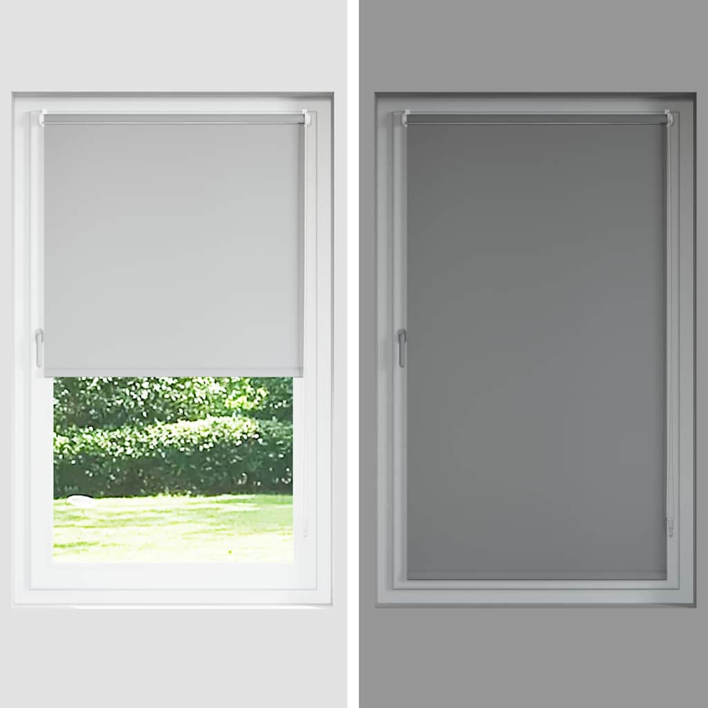 Tenda a Rullo Oscurante 110x230 cm Larghezza Tessuto 105,7 cm