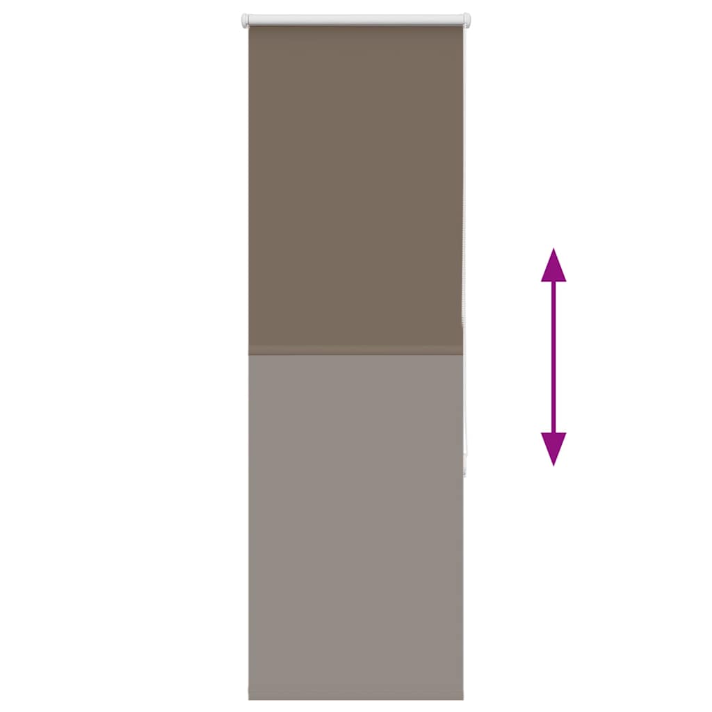 Tenda a Rullo Oscurante 50x130 cm Larghezza Tessuto 45,7 cm