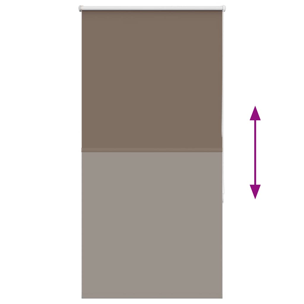 Tenda a Rullo Oscurante 85x130 cm Larghezza Tessuto 80,7 cm