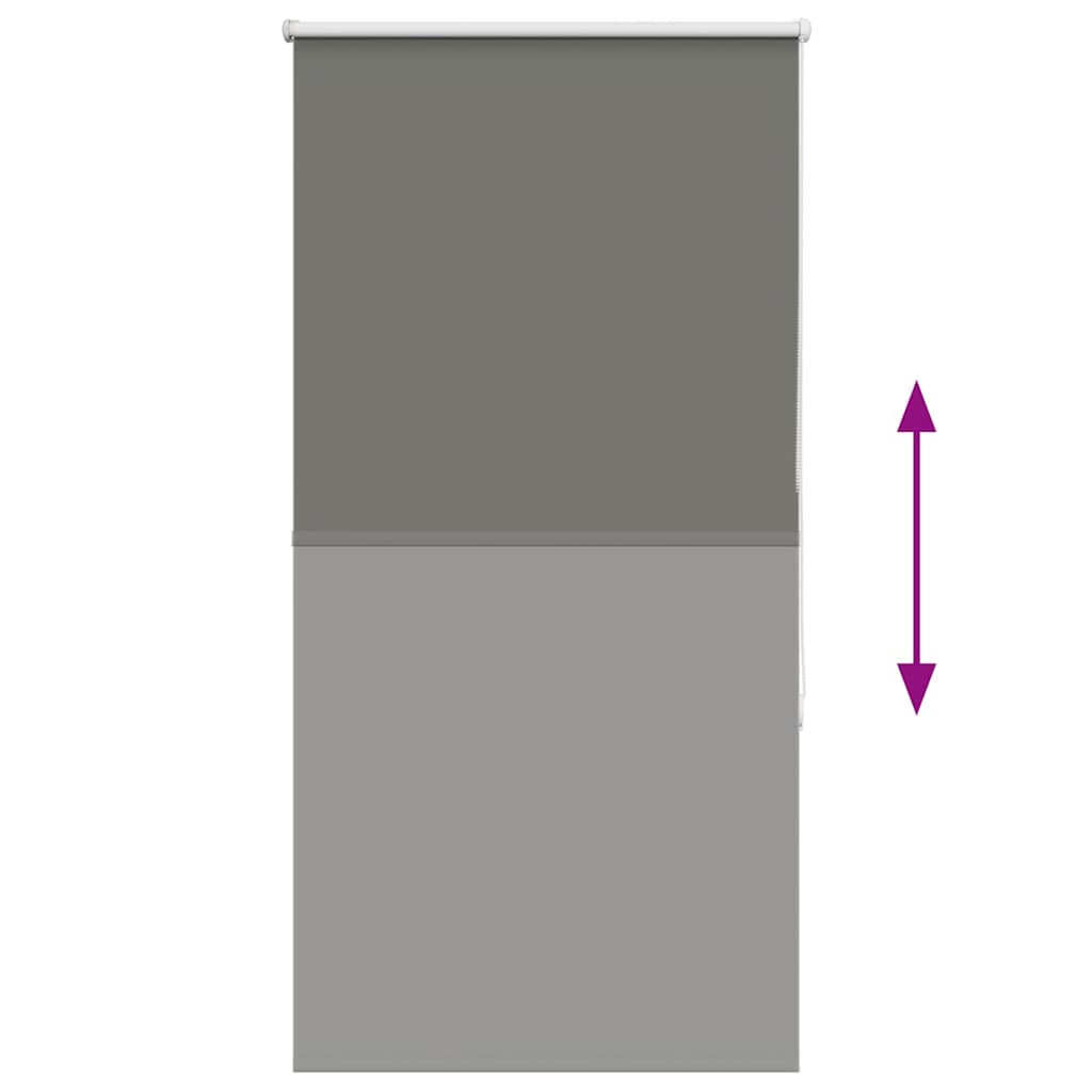 Tenda a Rullo Oscurante 75x130 cm Larghezza Tessuto 70,7 cm