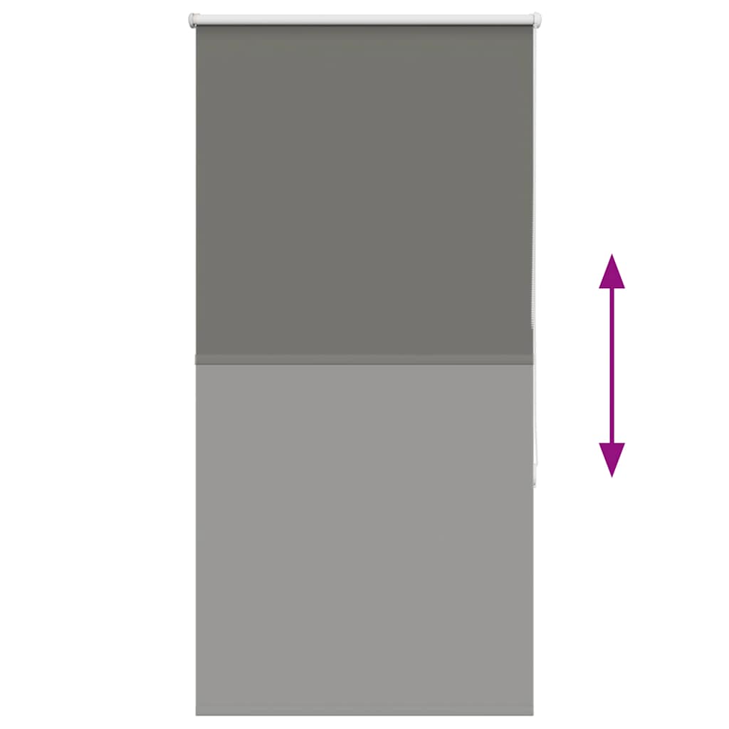 Tenda a Rullo Oscurante 85x130 cm Larghezza Tessuto 80,7 cm