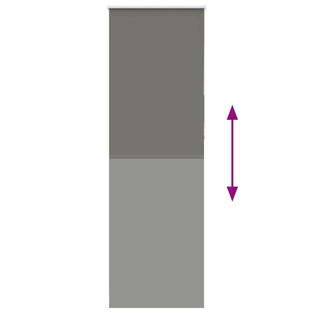 Tenda a Rullo Oscurante 80x230 cm Larghezza Tessuto 75,7 cm