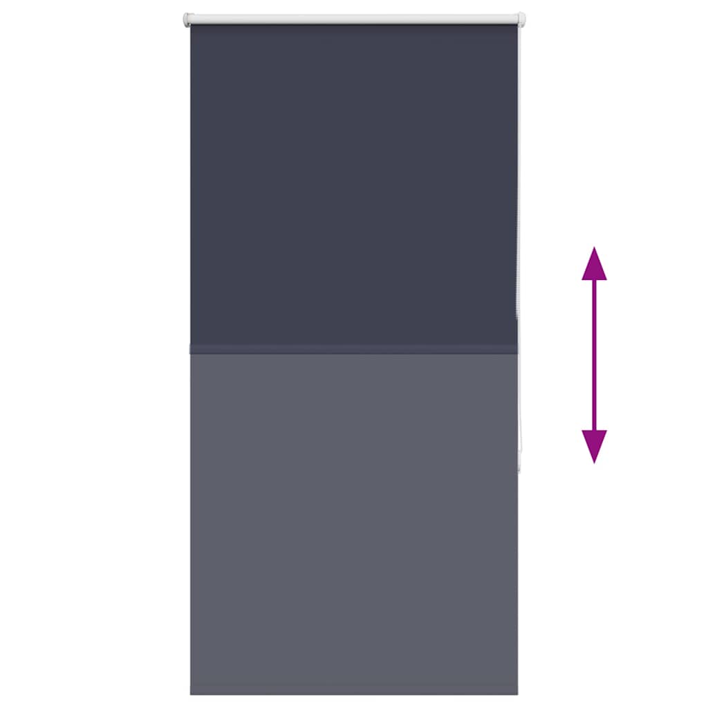 Tenda a Rullo Oscurante 80x130 cm Larghezza Tessuto 75,7 cm