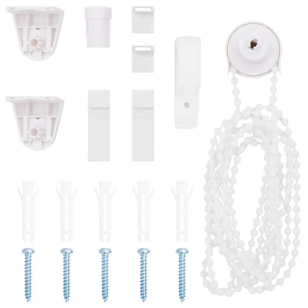 Tenda a Rullo Oscurante 100x175 cm Larghezza Tessuto 95,7 cm