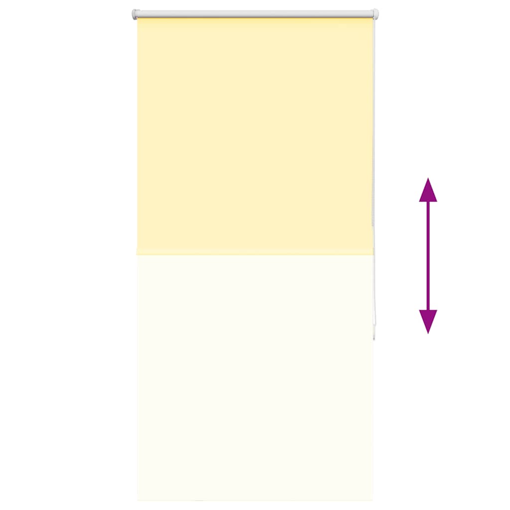 Tenda a Rullo Oscurante 80x150 cm Larghezza Tessuto 75,7 cm