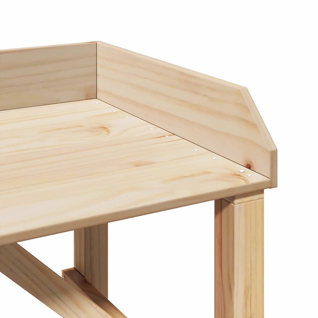 Tavolo da rinvaso Naturale 75 x 40 x 90 cm Legno di Pino Solido