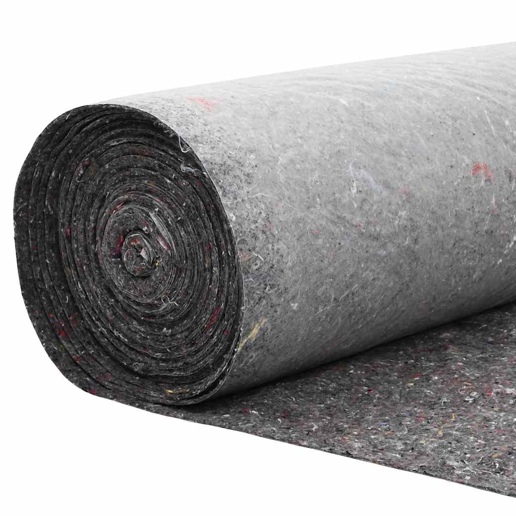 Tessuto per Laghetti 1 x 10 m Poliestere e Cotone Grigio