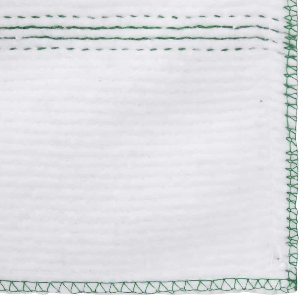 Panni per la Pulizia 50pz Righe Bianche e Verdi 50x60 cm