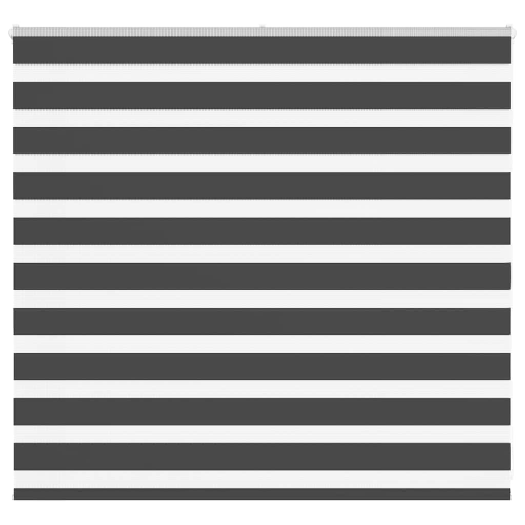 Tenda a Rullo Zebra Nero Larghezza Tessuto 150,9 cm Poliestere