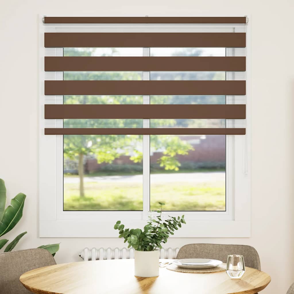 Tenda a Rullo Zebra Larghezza Tessuto 115,9 cm Poliestere