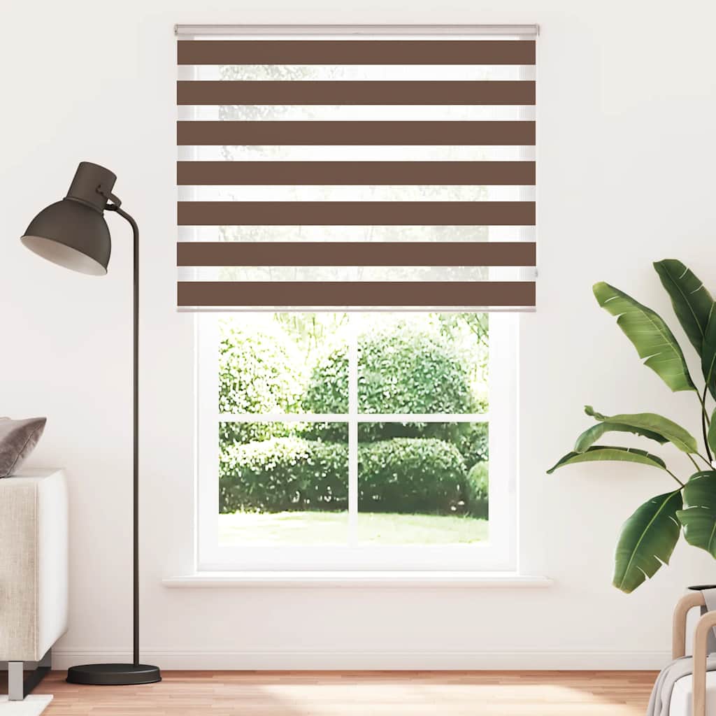 Tenda a Rullo Zebra Larghezza Tessuto 140,9 cm Poliestere