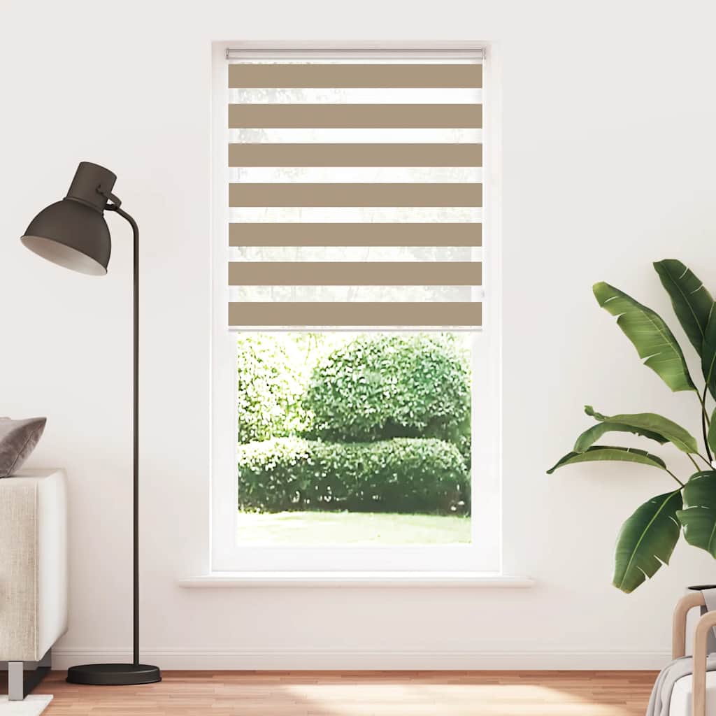 Tenda a Rullo Zebra Larghezza Tessuto 110,9 cm Poliestere