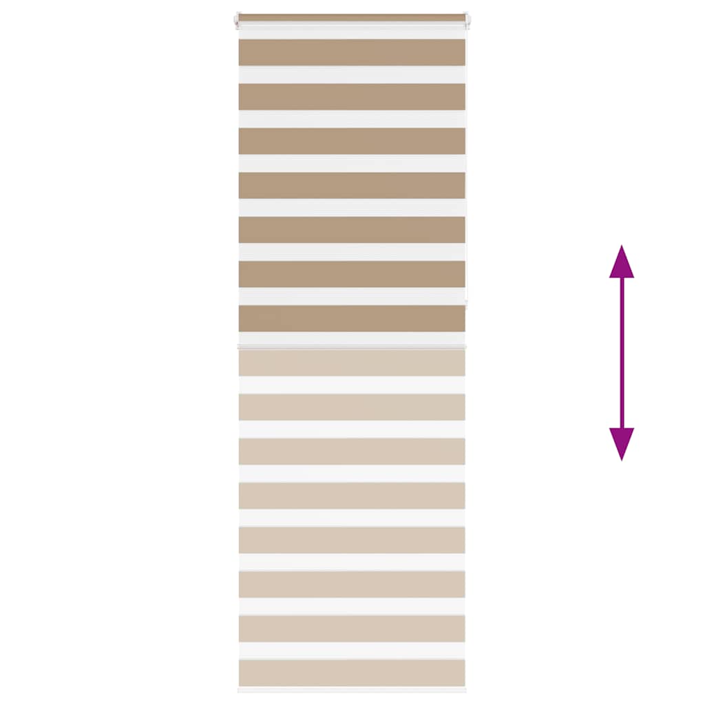 Tenda a Rullo Zebra Larghezza Tessuto 70,9 cm Poliestere
