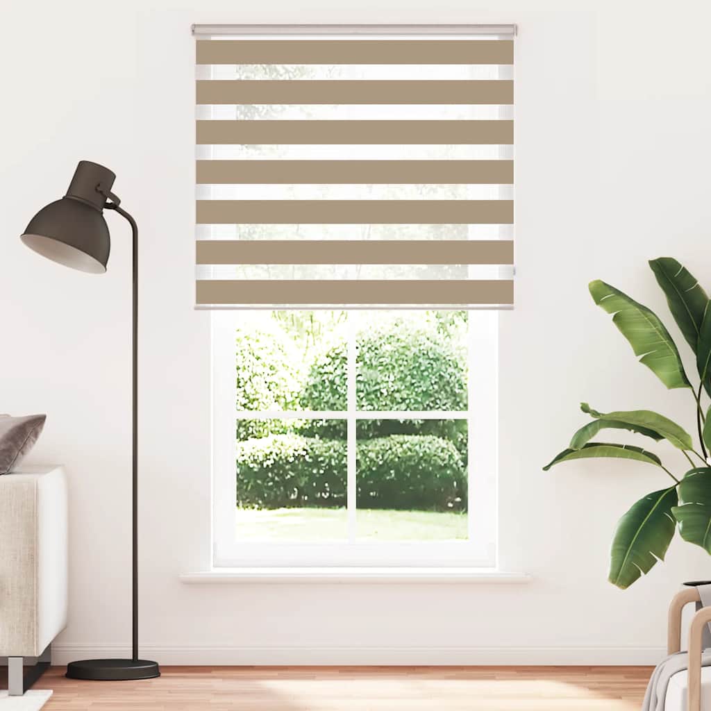 Tenda a Rullo Zebra Larghezza Tessuto 130,9 cm Poliestere