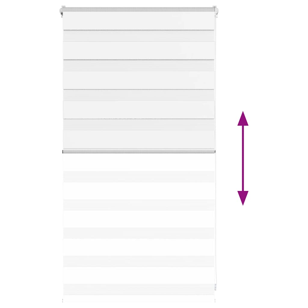 Tenda a Rullo Zebra Larghezza Tessuto 70,9 cm Poliestere