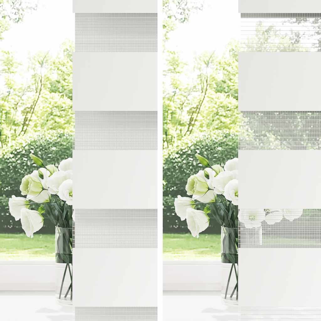Tenda a Rullo Zebra Larghezza Tessuto 130,9 cm Poliestere