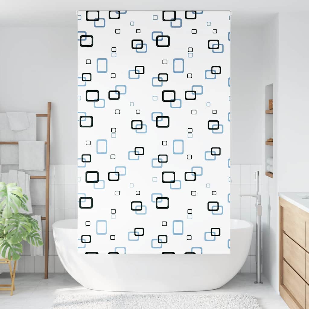 Tenda a Rullo Doccia 140x240 cm Larghezza Tessuto 136 cm