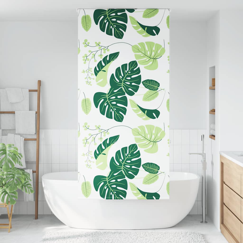 Tenda a Rullo Doccia 110x240 cm Larghezza Tessuto 106 cm
