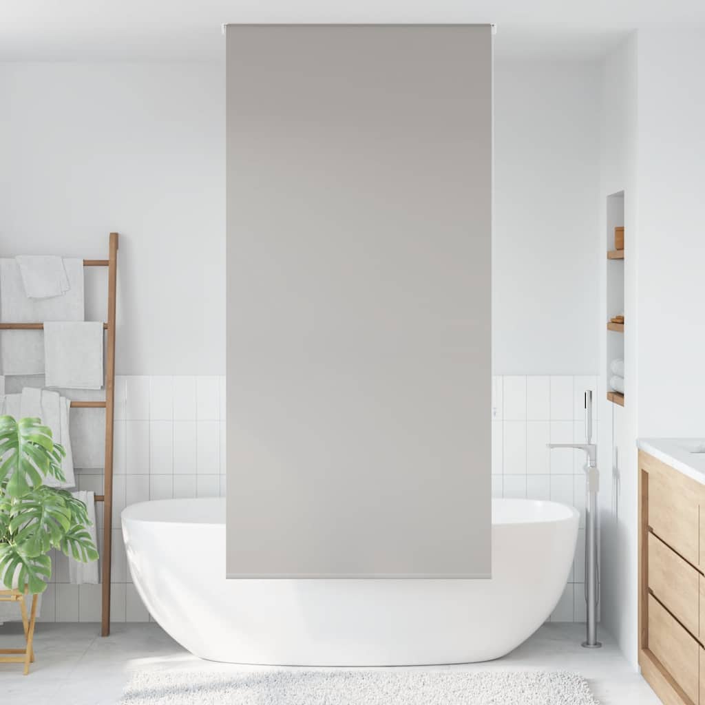 Tenda a Rullo Doccia 90x240 cm Larghezza Tessuto 86 cm
