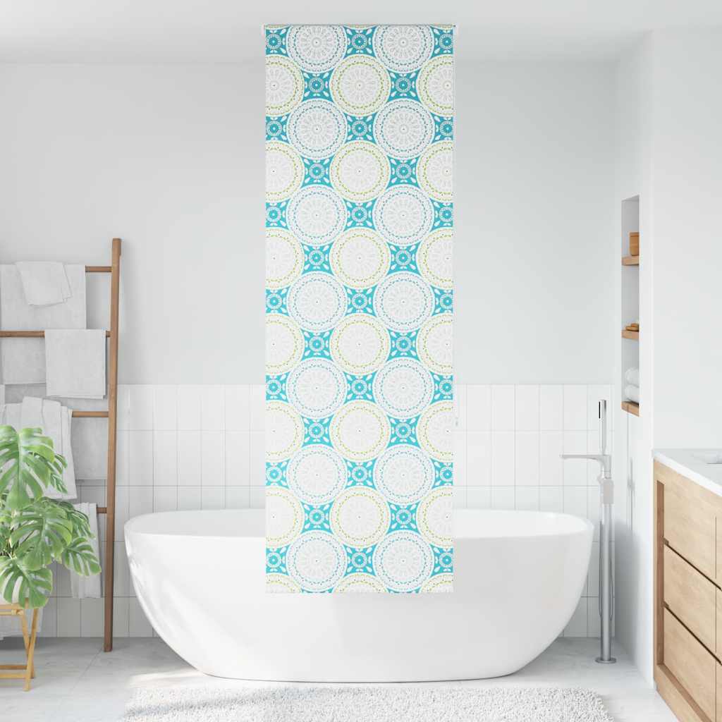 Tenda a Rullo Doccia 60x240 cm Larghezza Tessuto 56 cm