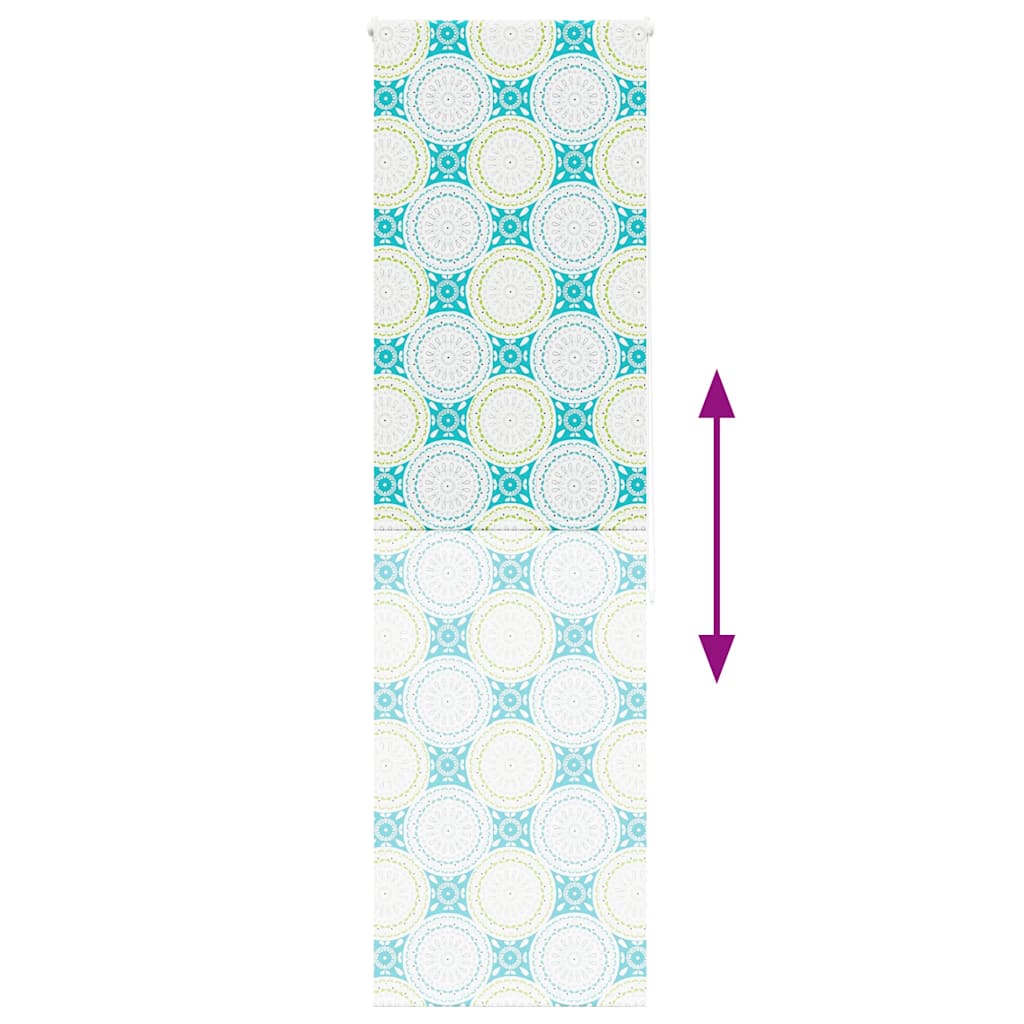 Tenda a Rullo Doccia 60x240 cm Larghezza Tessuto 56 cm