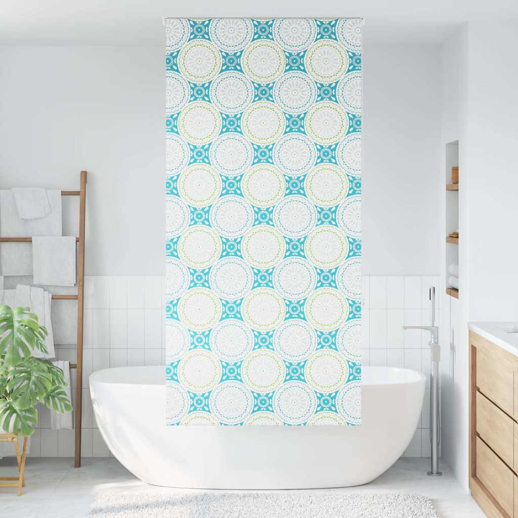 Tenda a Rullo Doccia 110x240 cm Larghezza Tessuto 106 cm