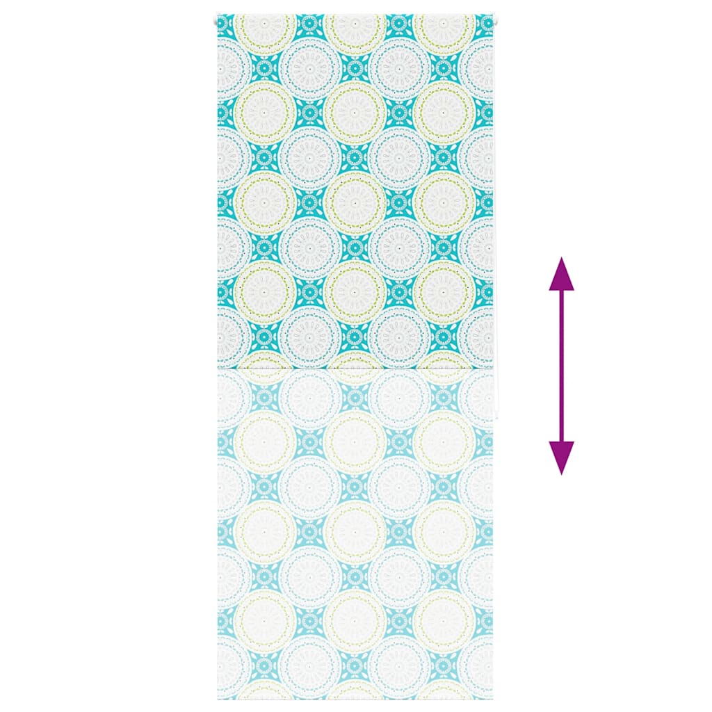 Tenda a Rullo Doccia 110x240 cm Larghezza Tessuto 106 cm