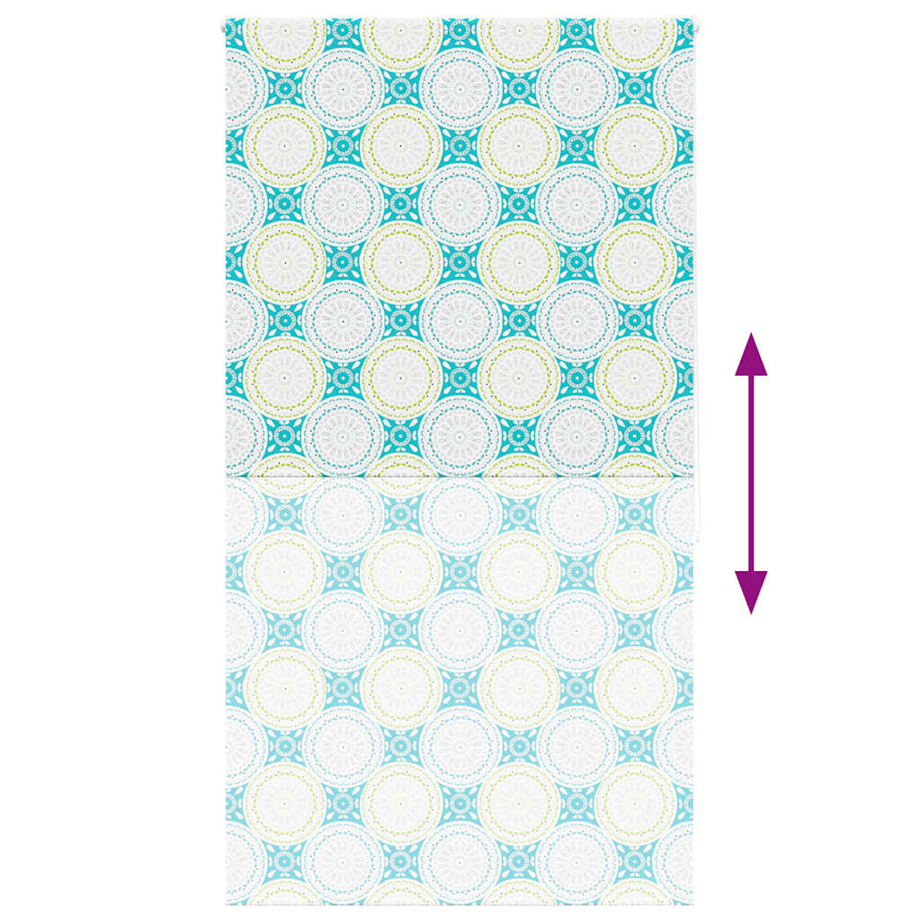 Tenda a Rullo Doccia 120x240 cm Larghezza Tessuto 116 cm