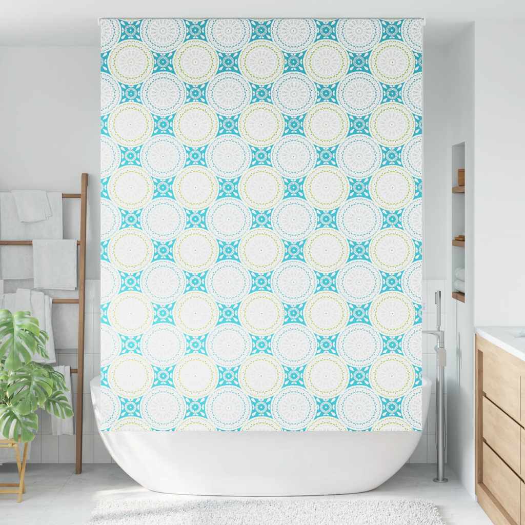 Tenda a Rullo Doccia 150x240 cm Larghezza Tessuto 146 cm