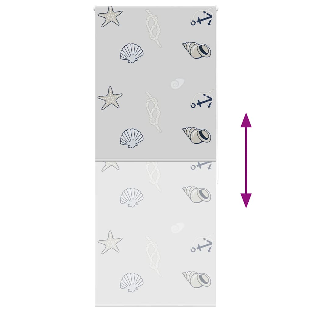 Tenda a Rullo Doccia 110x240 cm Larghezza Tessuto 106 cm