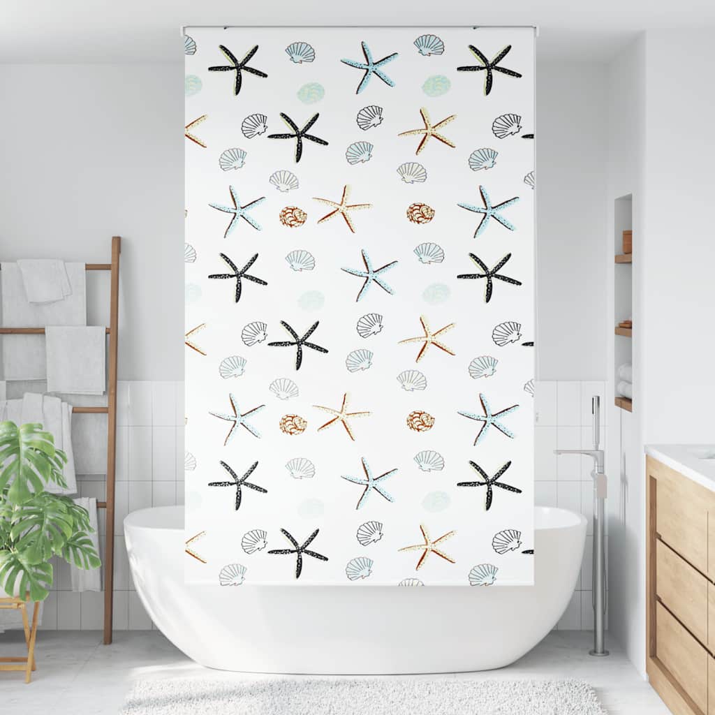 Tenda a Rullo Doccia 120x240 cm Larghezza Tessuto 116 cm