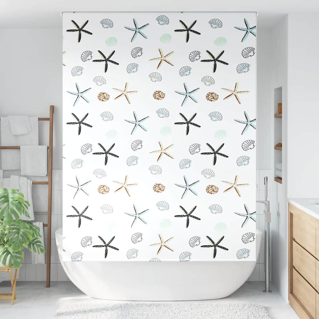 Tenda a Rullo Doccia 160x240 cm Larghezza Tessuto 156 cm