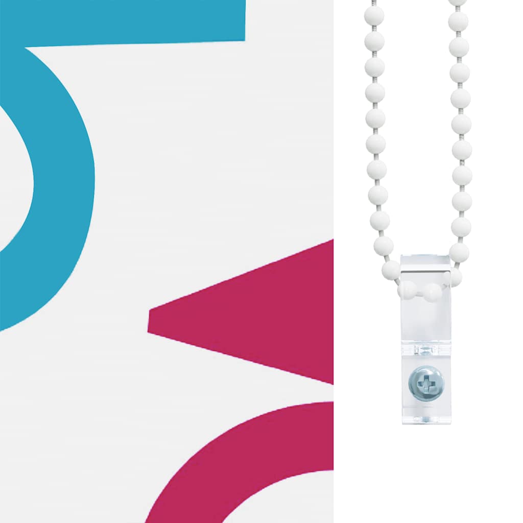 Tenda a Rullo Doccia 70x240 cm Larghezza Tessuto 66 cm