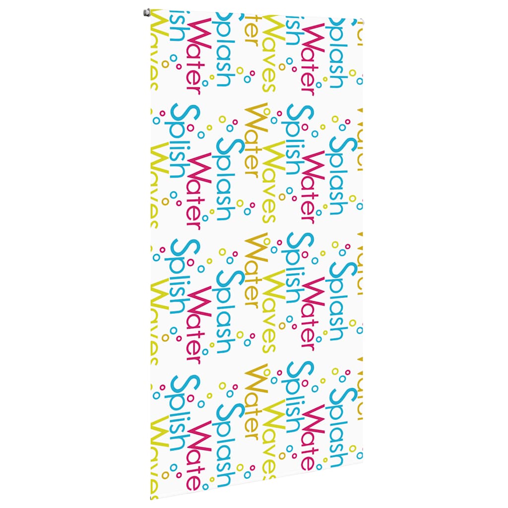 Tenda a Rullo Doccia 130x240 cm Larghezza Tessuto 126 cm