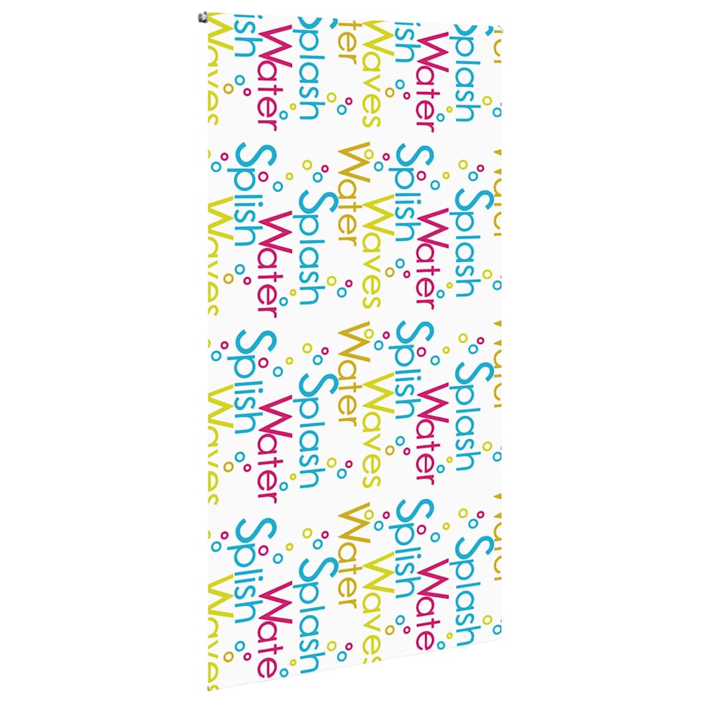 Tenda a Rullo Doccia 140x240 cm Larghezza Tessuto 136 cm