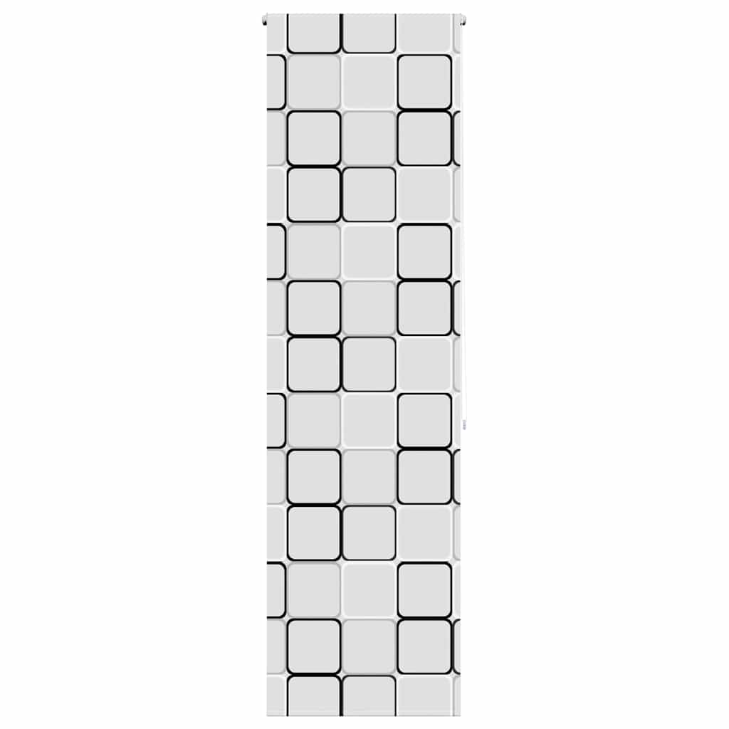Tenda a Rullo Doccia 60x240 cm Larghezza Tessuto 56 cm