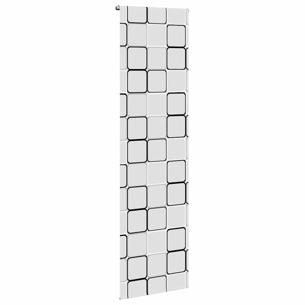 Tenda a Rullo Doccia 80x240 cm Larghezza Tessuto 76 cm