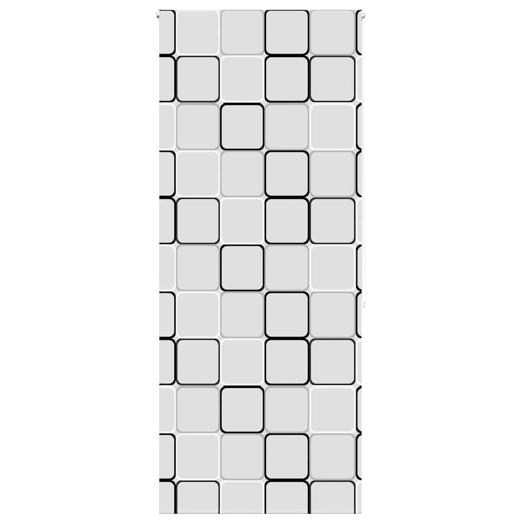 Tenda a Rullo Doccia 100x240 cm Larghezza Tessuto 96 cm
